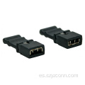 Tapa de minipuente abierta con paso de 2,0 mm